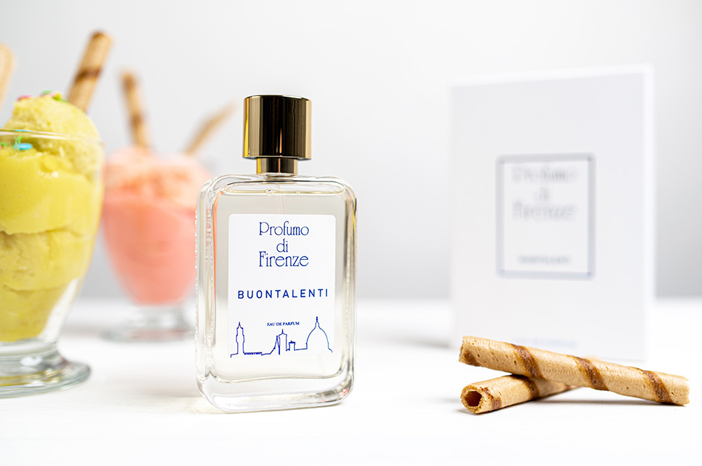 Bočica brenda Profumo di Firenze koja prikazuje parfem Buontalenti
