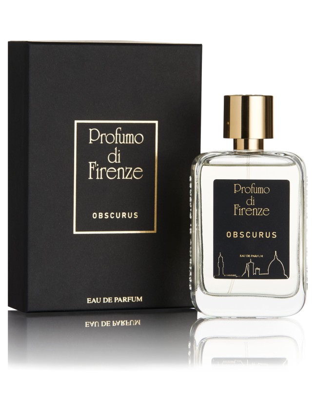 Bottle and box of Profumo di Firenze Obscurus perfume 100ml