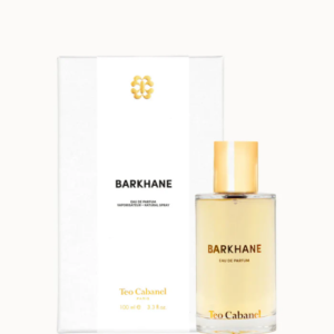 Bottle and box of Teo Cabanel Barkhane Eau de Parfum 100 ml