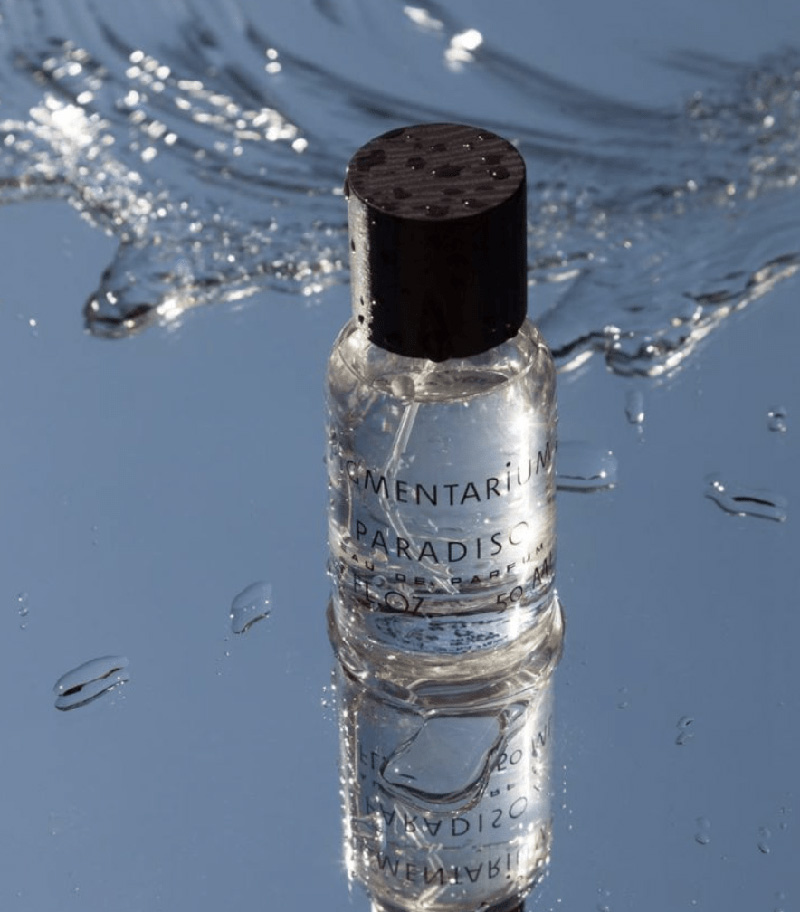 Bočica brenda Pigmentarium koja prikazuje parfem Paradiso