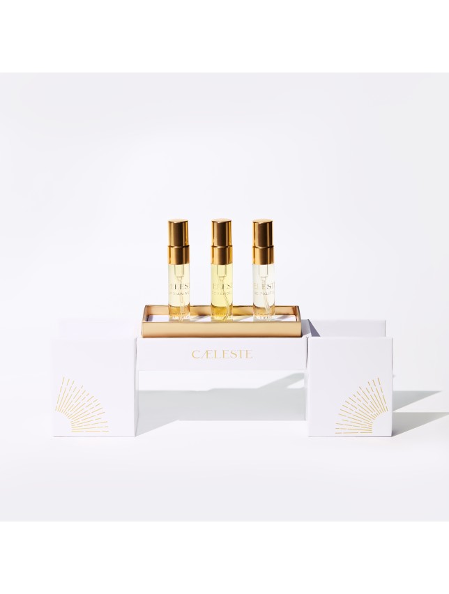 Caeleste Discovery set - collection of 3 perfume samples
