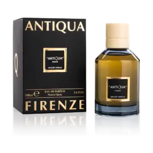 Bočica i kutija parfema AntiQua Firenze Opulent Vanilla Eau de Parfum 100 ml