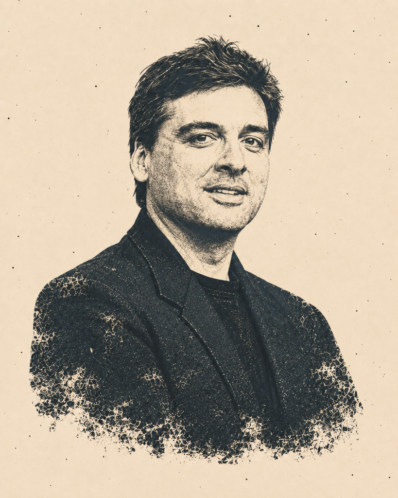 Cristiano Canali, parfumer Cristiano Canali, talijanski parfumer u tvrtki Argeville, na ilustriranom portretu