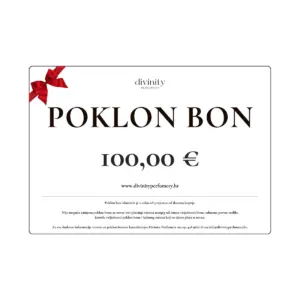 Poklon bon Divinity Perfumery u vrijednosti 100 €