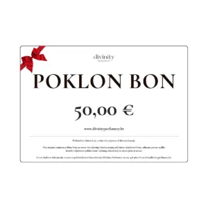 Poklon bon Divinity Perfumery u vrijednosti 50 €