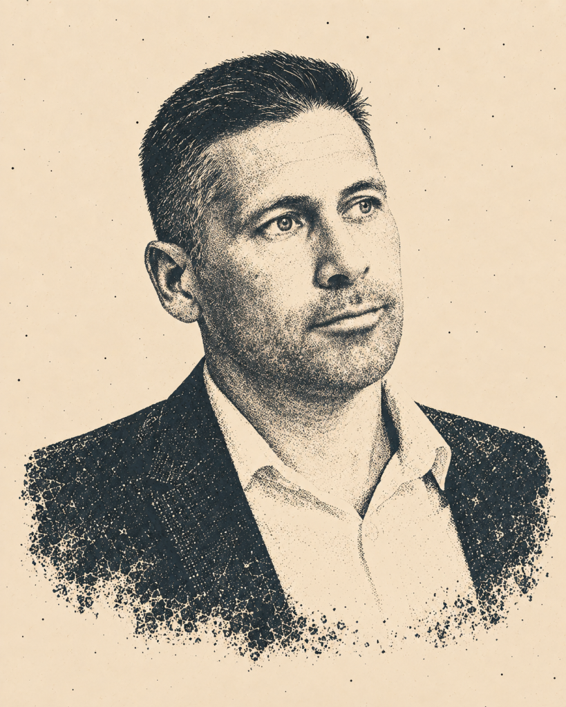 Laurent Marrone, parfumer Laurent Marrone, francuski parfumer u tvrtki Argeville, na ilustriranom portretu