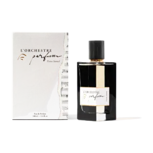 Bottle and box of L'Orchestre Piano Santal Eau de Parfum 100 ml