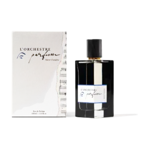 Bottle and box of L'Orchestre Vétiver Overdrive Eau de Parfum 100 ml
