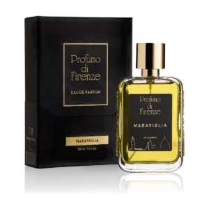 Bottle and box of Profumo di Firenze Maraviglia Eau de Parfum 100 ml