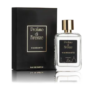 Bottle and box of Profumo di Firenze Viandante Eau de Parfum 100 ml