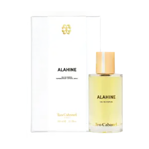 Bottle and box of Teo Cabanel Alahine Eau de Parfum 100 ml